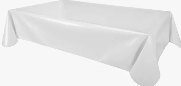 MANTEL PLASTICO BLANCO