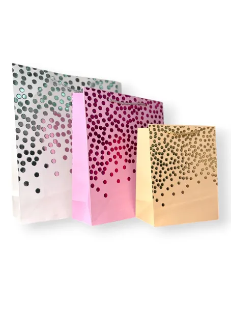 BOLSA PREMIUM LISA GOLDEN M