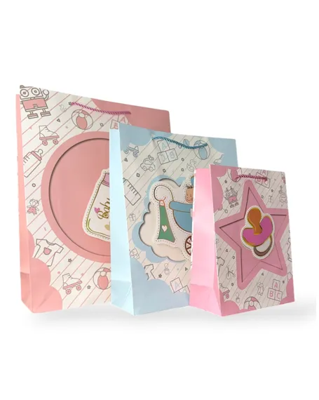 BOLSA PREMIUM 3D BABY STAR L