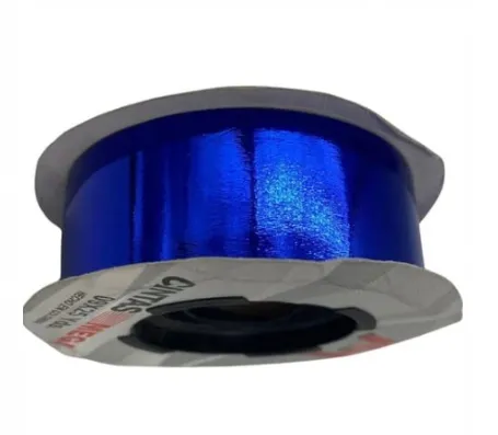 CINTA PAPEL METALIZADA AZUL REY 09*25