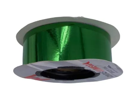 CINTA PAPEL METALIZADA 09*25 VERDE
