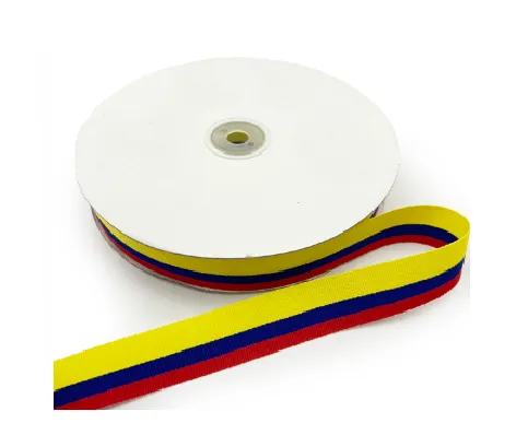 CINTA TELA 15 MM TRICOLOR