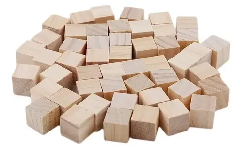 CUBOS DE BALSO x 25