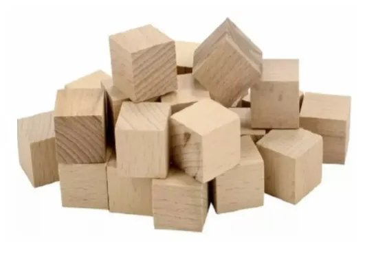 CUBOS DE BALSO x 25