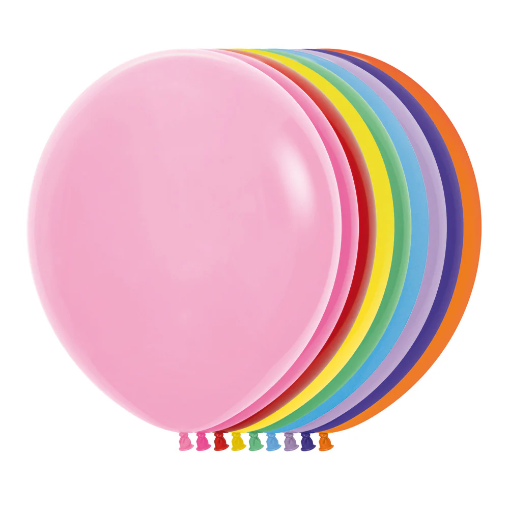 GLOBO LATEX REDONDO FASHION SURTIDO R12 X50