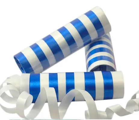 SERPENTINA SATINADA X3 TACOS X 12 UND AZUL