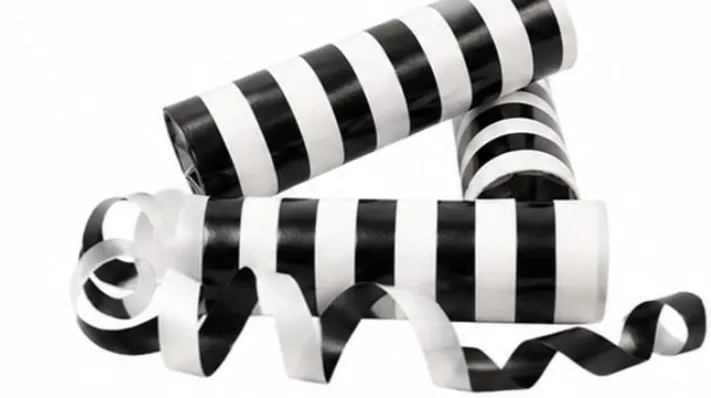 SERPENTINA SATINADA X3 TACOS X 12 UND NEGRO