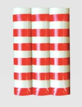 SERPENTINA SATINADA X3 TACOS X 12 UND ROJO
