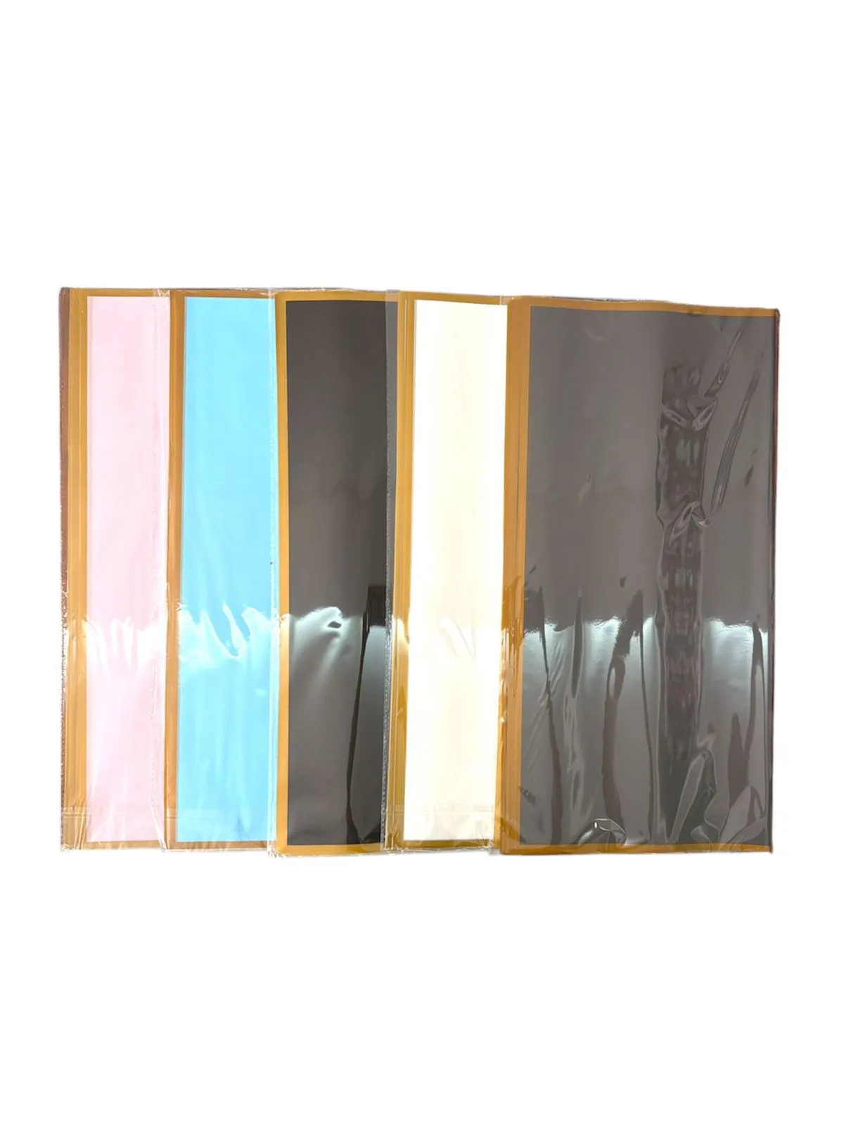 Papel Koreano Borde Dorado x 20 x 20